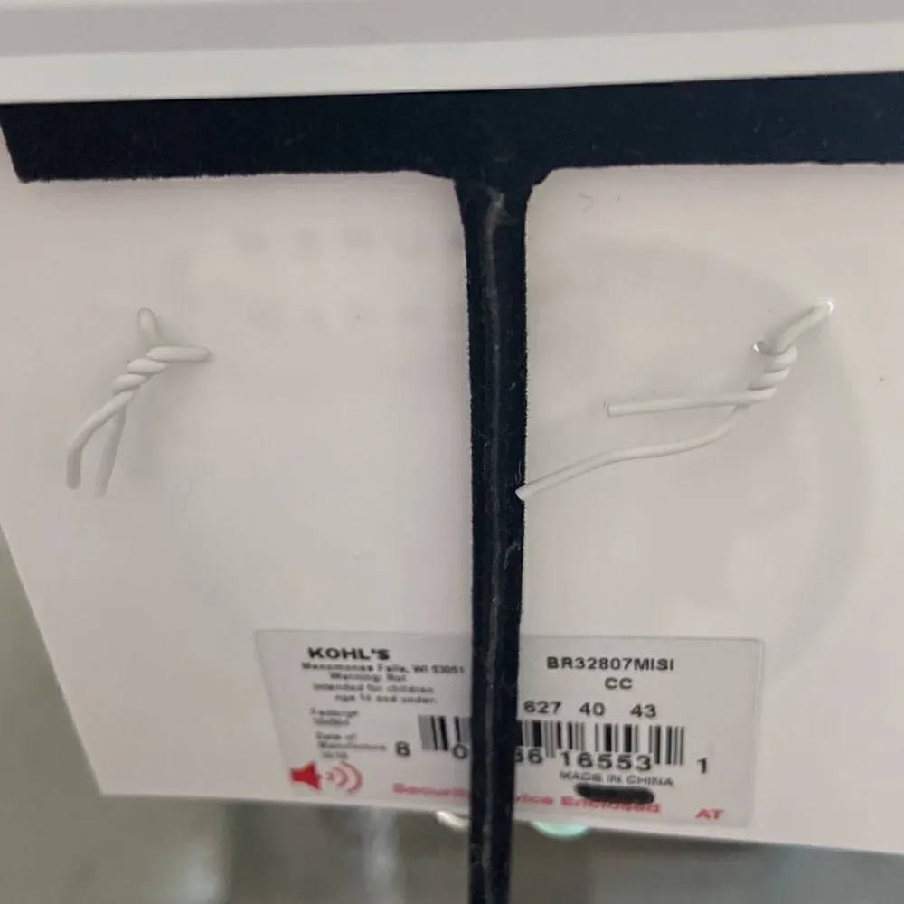 Lauren Conrad NWT Silver and rope mint color bracelet